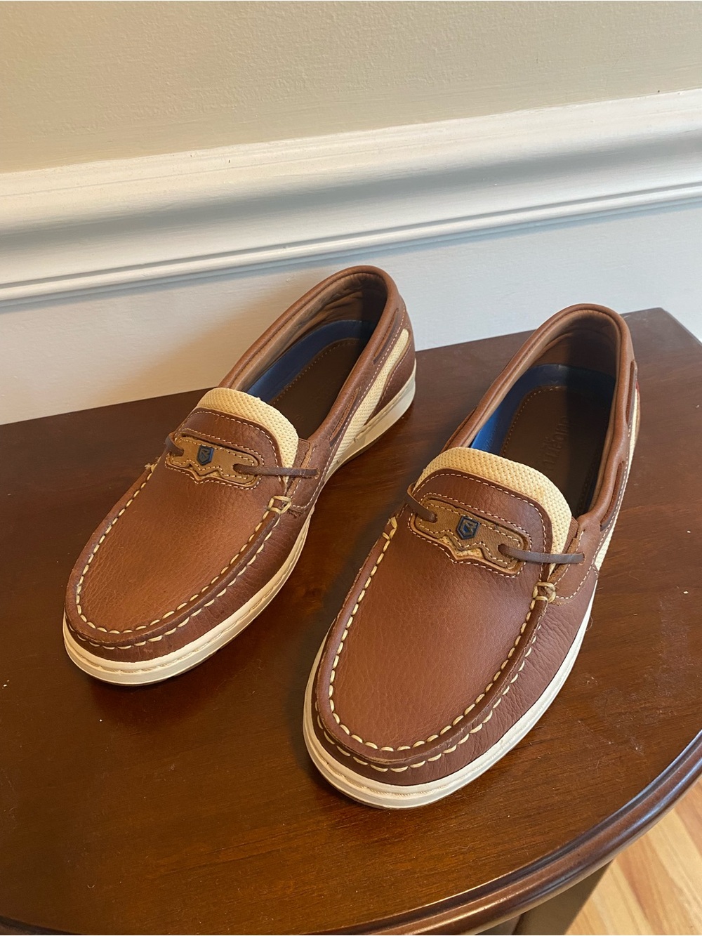 Ladies Dubarry of Ireland Leather Boat Shoes - Classic Slip on
